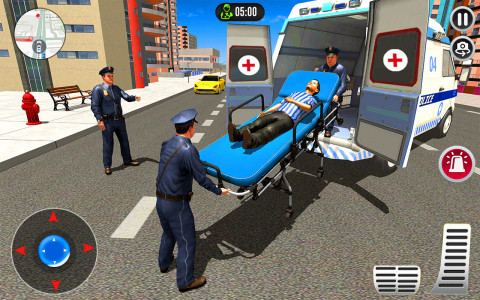 اسکرین شات بازی Police Ambulance Rescue Driver 5