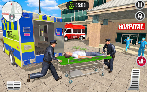 اسکرین شات بازی Police Ambulance Rescue Driver 6