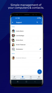 اسکرین شات 4 برنامه TeamViewer Remote Control