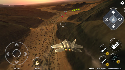 اسکرین شات بازی AeroMayhem PvP: Air Combat Ace 1