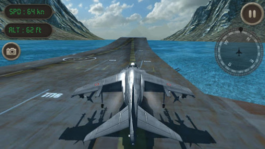 اسکرین شات بازی Sea Harrier Flight Simulator 5