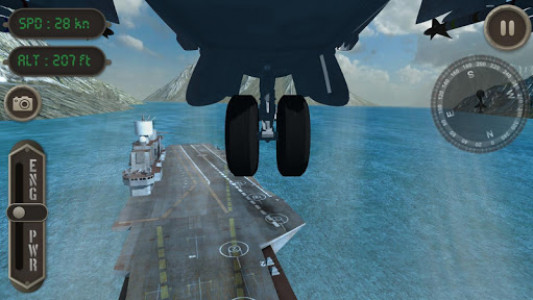 اسکرین شات بازی Sea Harrier Flight Simulator 3