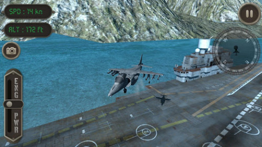 اسکرین شات بازی Sea Harrier Flight Simulator 6