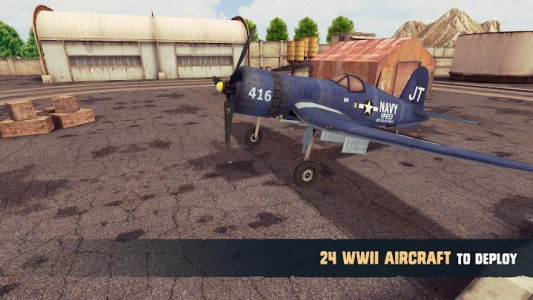 اسکرین شات بازی War Dogs : Air Combat Flight Simulator WW II 2