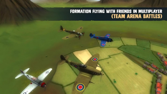 اسکرین شات بازی War Dogs : Air Combat Flight Simulator WW II 5