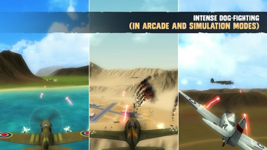 اسکرین شات بازی War Dogs : Air Combat Flight Simulator WW II 1