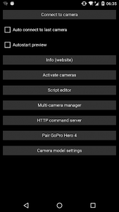 اسکرین شات برنامه Action Camera Toolbox 1