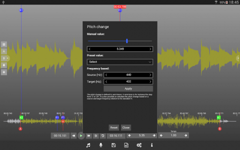 اسکرین شات برنامه Music Speed Changer Lite 2 6