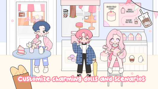 اسکرین شات 6 بازی Charmy Dolls : Dress Up Game