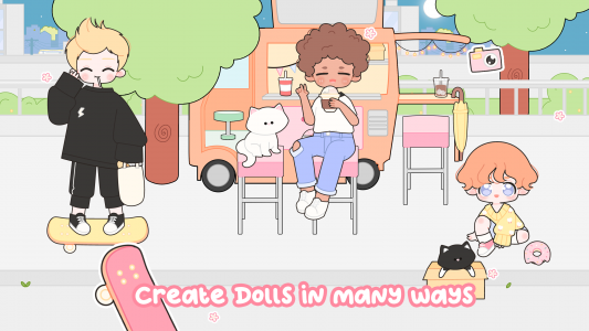 اسکرین شات 1 بازی Charmy Dolls : Dress Up Game