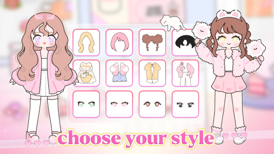 اسکرین شات بازی Charmy Dolls : Dress Up Game 2