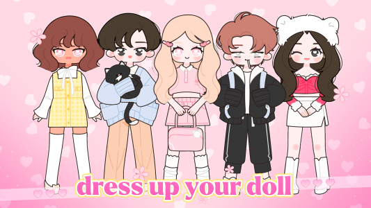 اسکرین شات 1 بازی Charmy Dolls : Dress Up Game