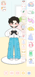 اسکرین شات 2 بازی Lovely Doll : Dress Up Game