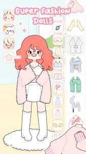 اسکرین شات 1 بازی Lovely Doll : Dress Up Game