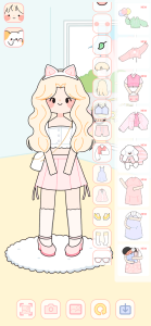 اسکرین شات 1 بازی Lovely Doll : Dress Up Game