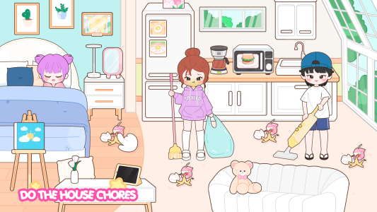 اسکرین شات 4 بازی Cozy Doll House: Deco Dress up