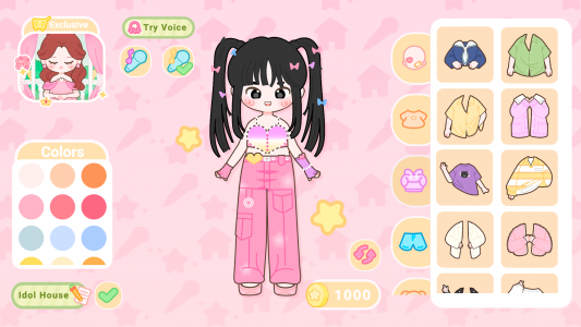 اسکرین شات 6 بازی Idol House - Avatar Life Sim