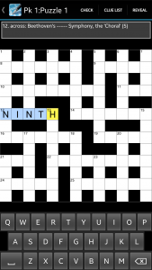 اسکرین شات بازی Crossword Lite 2
