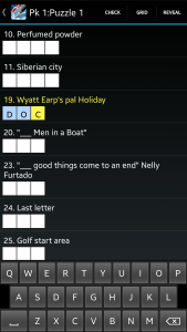 اسکرین شات 4 بازی Crossword (US)