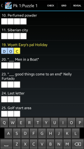 اسکرین شات 4 بازی Crossword (US)
