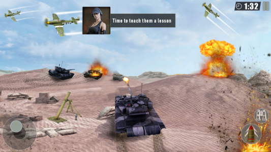 اسکرین شات بازی Tanks Battle War of Machines - Army Games 1