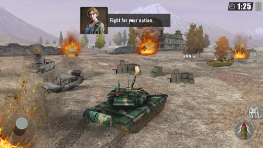 اسکرین شات بازی Tanks Battle War of Machines - Army Games 2
