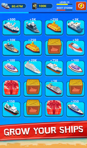 اسکرین شات بازی Merge Ship - Idle Tycoon Game 3