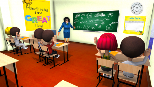 اسکرین شات بازی Scary Evil Teacher Games 1