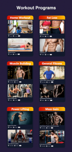 اسکرین شات برنامه Olympia - Gym Workouts & Fitness Trainer 3