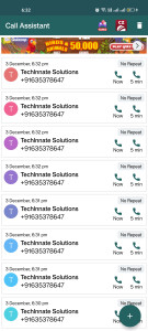 اسکرین شات 4 برنامه Call Assistant - Fake Call