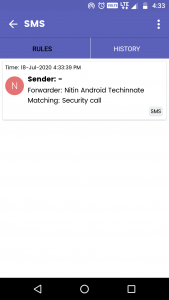 اسکرین شات 7 برنامه SMS Auto Forwarder & Messaging