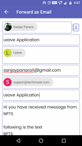 اسکرین شات 5 برنامه SMS Pro: Messageing and More