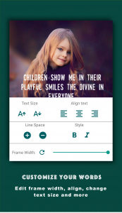 اسکرین شات 3 برنامه Quotes Creator - Status Upload