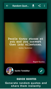 اسکرین شات 6 برنامه Quotes Creator - Status Upload