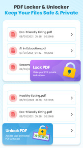 اسکرین شات 7 برنامه PDF2IMG: PDF Converter & Tools