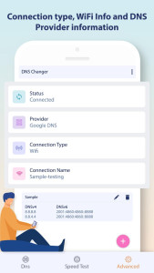 اسکرین شات 4 برنامه Change DNS Server, Browse Fast