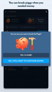 اسکرین شات 6 برنامه Piggy Bank: Savings Goal