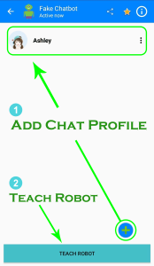 اسکرین شات 1 برنامه Fake Chat Conversation Chatbot