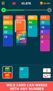 اسکرین شات بازی 2048 Solitaire Card Game 2