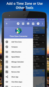 اسکرین شات برنامه Time Zone Converter - World Time Zones Clock 1