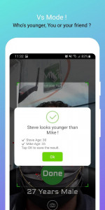 اسکرین شات برنامه AI Camera: Face age scanner 6