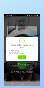 اسکرین شات برنامه AI Camera: Face age scanner 4