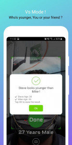 اسکرین شات 6 برنامه AI Camera: Face age scanner