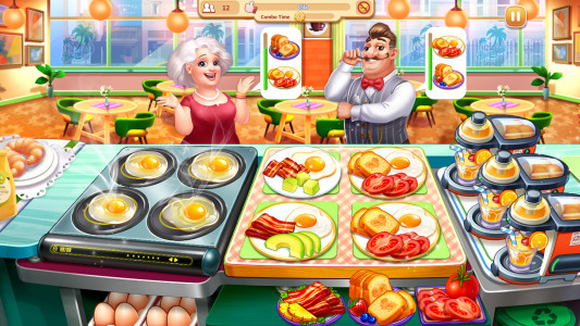 اسکرین شات بازی My Restaurant Cooking Home 3