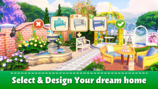 اسکرین شات بازی Sweet Home: Design My Room 1