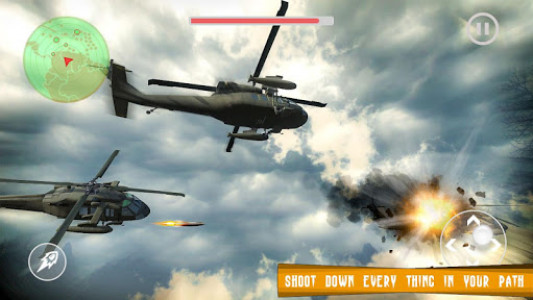 اسکرین شات بازی Apache Helicopter Air Fighter - Modern Heli Attack 4