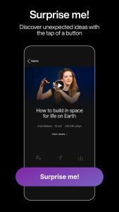 اسکرین شات 2 برنامه TED Talks: Watch and Learn