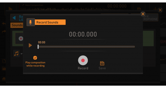 اسکرین شات 3 برنامه Song Maker - Music Mixer