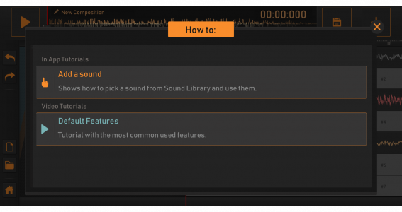 اسکرین شات برنامه Song Maker - Music Mixer 6