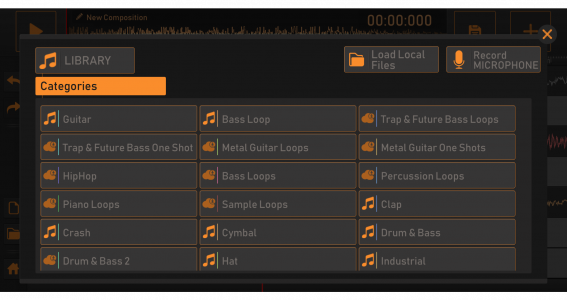 اسکرین شات برنامه Song Maker - Music Mixer 4